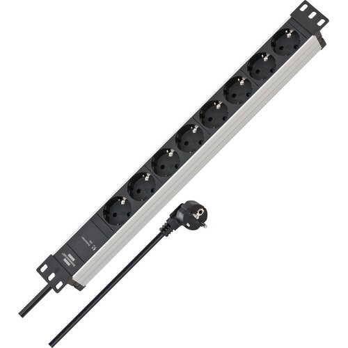  Breenstuhl 1390007308 power extension 2 m 8 AC outlet(s) Indoor Black, Silver Cijene