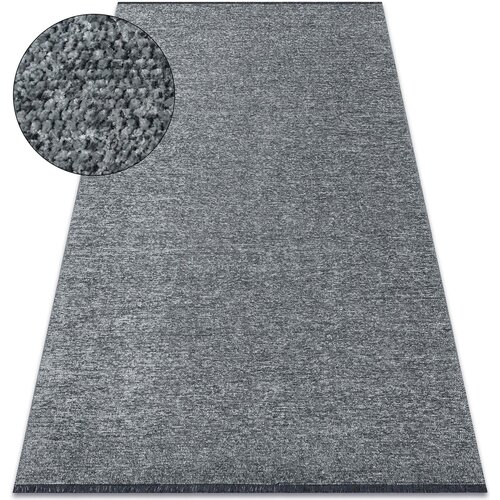 RugsX Preproge Preproga FLORENCE 24021 Enobarvna, glamur, ravno t 155x220 cm Siva Cene