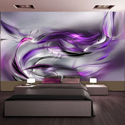  tapeta XXL - Purple Swirls II 500x280