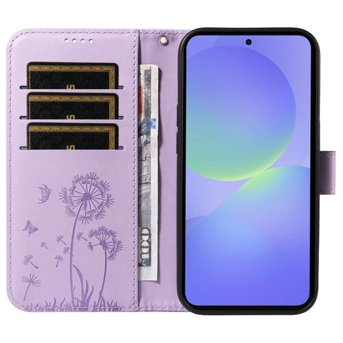 SUNSKY Eleganten ovitek etui za Samsung A36 / A37 / A56, Regrat, Vijoličen Slike