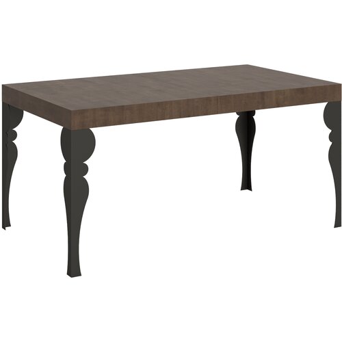 Itamoby &amp;nbsp; Paxon (90x160/420 cm) - oreh, barva nog: antracit - raztegljiva jedilna miza, (20841759) Slike