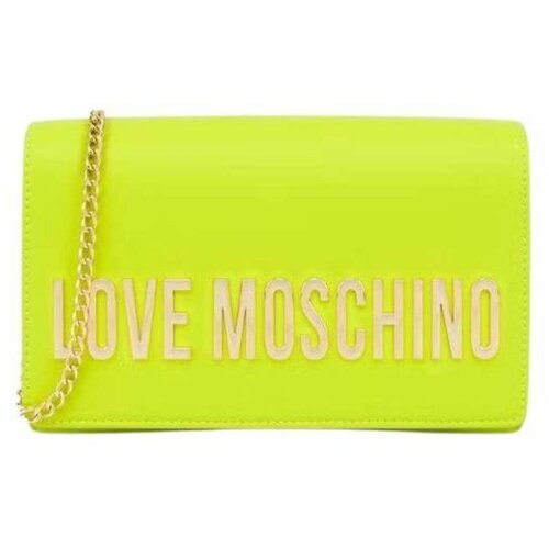 Love Moschino neon zelena torbica sa zlatnim logom LMJC4103PP1I-KD0-404 Slike
