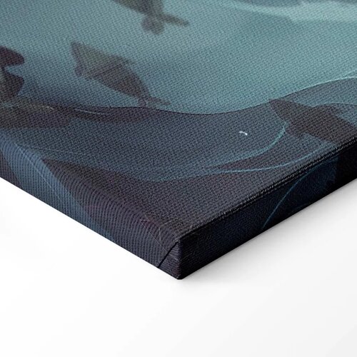  Slika - Fish in the ocean 120x80 Na talijanskom platnu Slike
