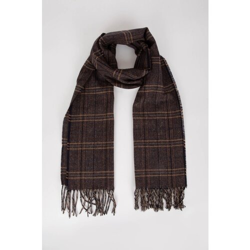 Defacto men&amp;#039;s Plaid Patterned Woven Scarf Slike