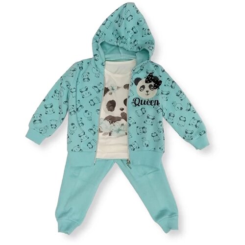  Komplet za bebe 2723, Plavo-beli Cene