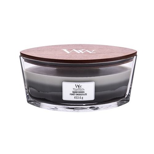 WoodWick trilogy warm woods dišeča svečka 453,6 g unisex Cene