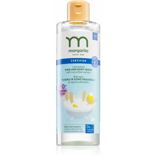 Margarita Hair and Body gel za pranje tijela i kose 2 u 1 za djecu 250 ml