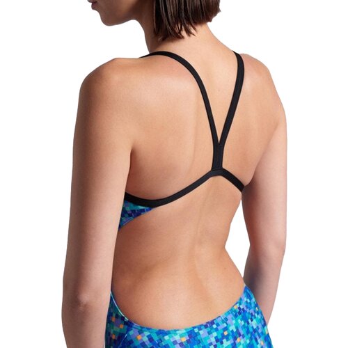 Arena ženski kupaći kostim pooltiles swimsuit challenge back Slike