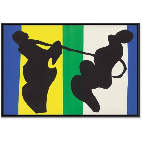  Slika - Henri Matisse &amp;ndash; The Cowboy (from Jazz) 90x60 U crnom drvenom okviru Slike