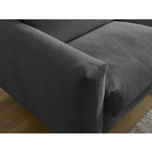 Bobochic Paris Crna sofa za spavanje/sklopiva 220 cm Cocoone &amp;ndash; Slike