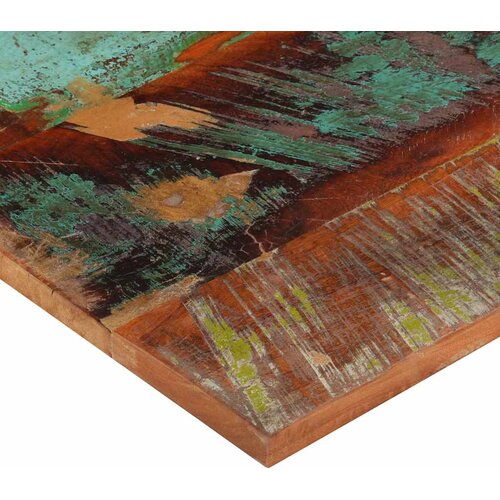  Pravokutna stolna ploča 60 x 80 cm 25 - 27 mm obnovljeno drvo Slike