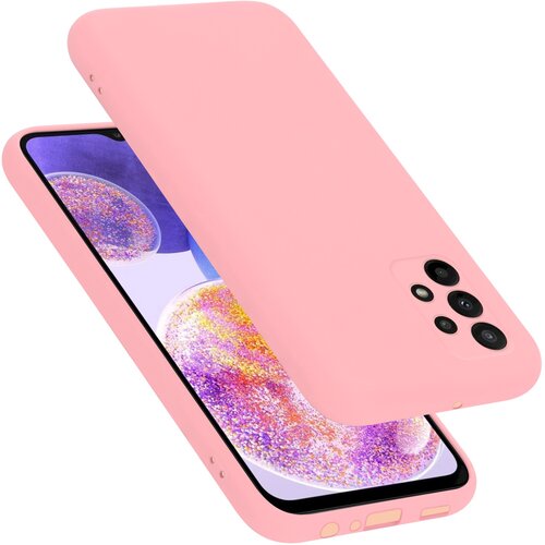 Cadorabo Ohi&scaron;je združljiv s Samsungom v tekoči roza barvi - za&scaron;čitni pokrov iz fleksibilnega silikona TPU, (20694995) Cene