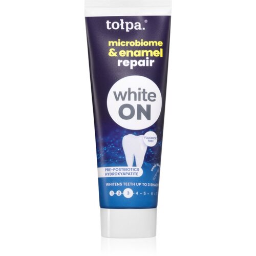 Tołpa On White Microbiome &amp;amp; Enamel Repair zobna pasta za beljenje zob 75 ml Slike