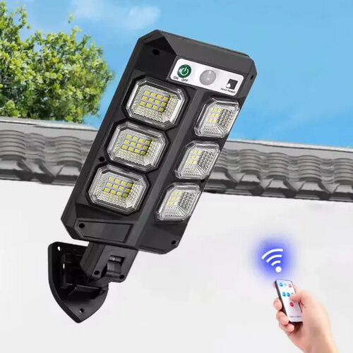  Solarna LED lampa SH-803B sa senzorom pokreta i daljinskim Slike