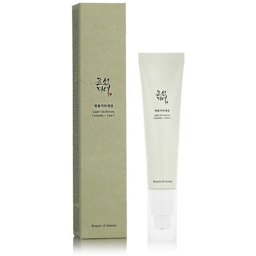 Beauty of Joseon Light On Serum Centella + Vita C serum za osvetljevanje s pomirjajočim učinkom 30 ml Slike