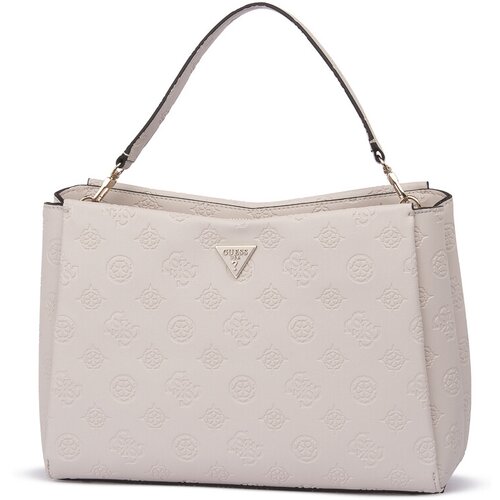 Guess Ročne torbice STL TISHA LARGE SATCHEL Siva Slike