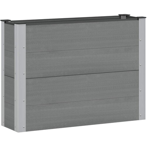  Vrtna visoka greda Siva 100 x 30 x 72 cm, (5000287842) Cene