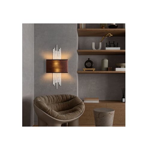 Opviq Zidna lampa Axis-15123, 35x75x10cm, IP20, Smeđe-bijela Cijene