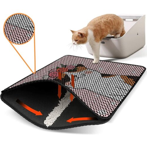 WALLXPERT Nrszn0162 multicolor cat litter mat Cene
