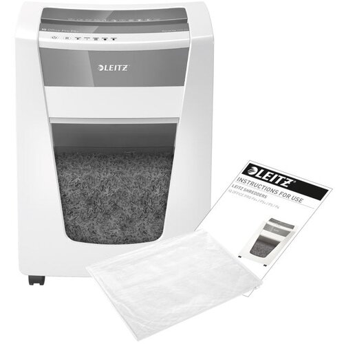  UNI&amp;Scaron;TAVAČ DOKUMENTACIJE 7 LISTOV IQ OFFICE PRO LEITZ 80040000 BELA/SIVA Slike