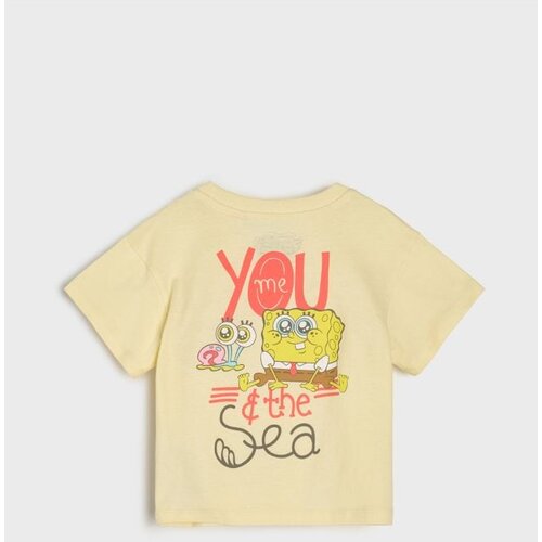 Sinsay Pamučna majica s printom SpongeBob Cene