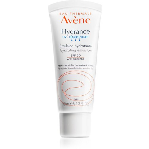 Avene hydrance uv light SPF30 vlažilna in za&amp;scaron;čitna emulzija za normalno in me&amp;scaron;ano kožo 40 ml za ženske Slike