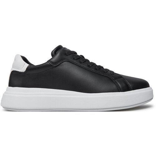Calvin Klein Superge Low Top Lace Up Lth HM0HM01016 Črna Slike