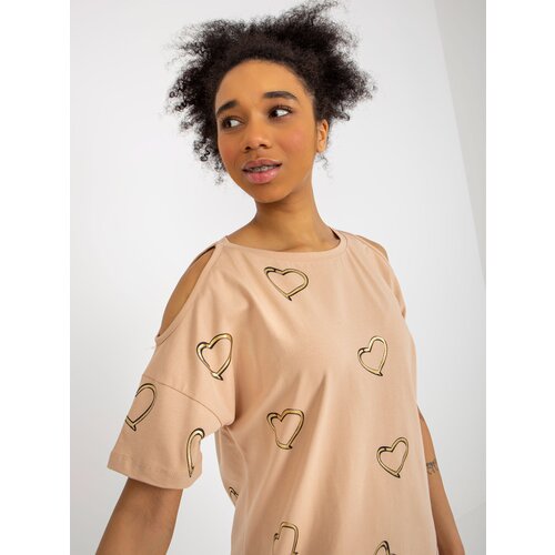 FANCY Blouse-FA-BZ-8452.77-camel Cijene