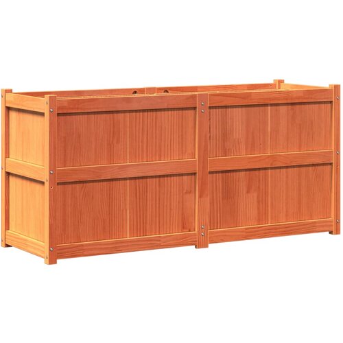 Maison Chic Vrtno cvetlično korito - Cvetlični Lonec voščeno rjavo 150x50x70cm trdna borovina, (21789790) Cene