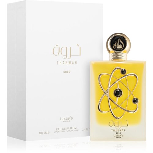 Lattafa Pride Tharwa Gold parfumska voda uniseks 100 ml Slike