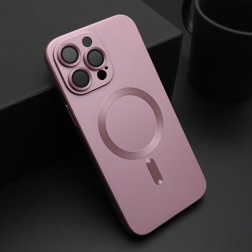 Maska za mobilni telefon iPhone 14 Pro Max ELEGANT, Magsafe, Roze Cene
