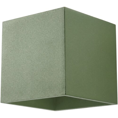 Sollux Lighting Stenska svetilka QUAD 1 zelena oliva, (5000352038) Cene