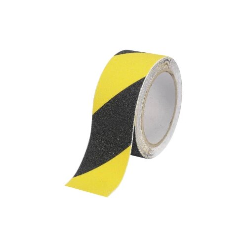 Toolcraft Antigradu&amp;scaron;ka traka Conrad Komponente Sugo Crna, Žuta (L x W) 9 mx 50 mm Sadržaj: 1 rola Slike