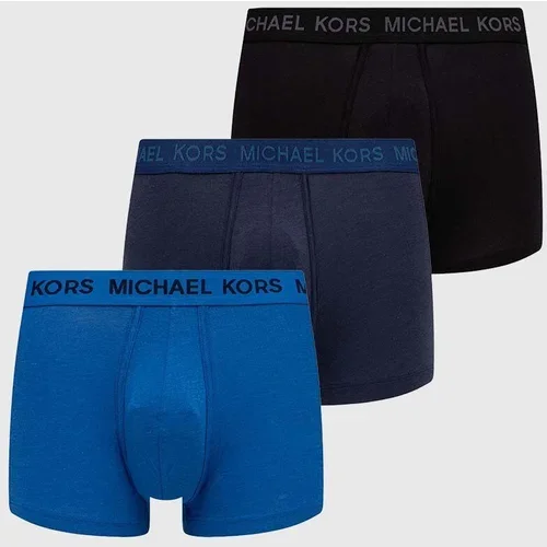 Michael Kors Boksarice 3-pack moški, mornarsko modra barva