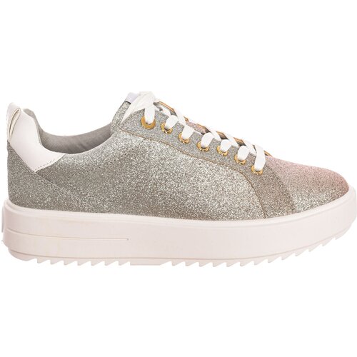 Michael Kors Tenis 43T2ETFS1D-SILVER-PALEGOLD Srebrna Slike