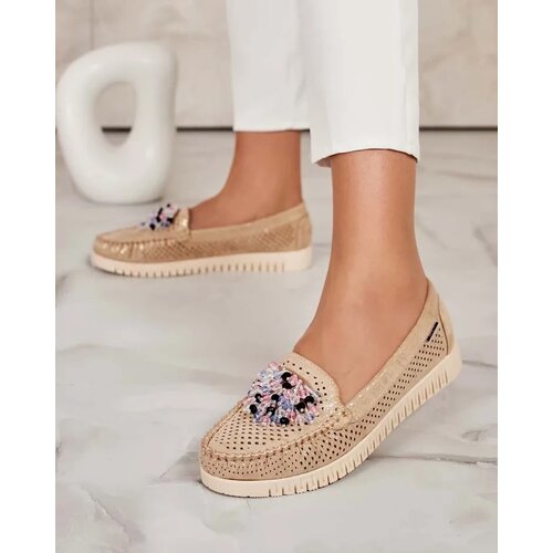 Resti Women's beaded openwork moccasins Namis Cene