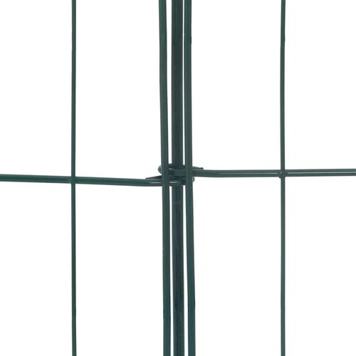  Set ograde za ribnjak 8 kom. 50 x 80 cm Čelik Zelena Slike