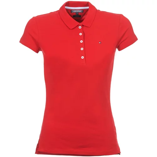 Tommy Hilfiger Polo majice kratki rokavi NEW CHIARA Rdeča