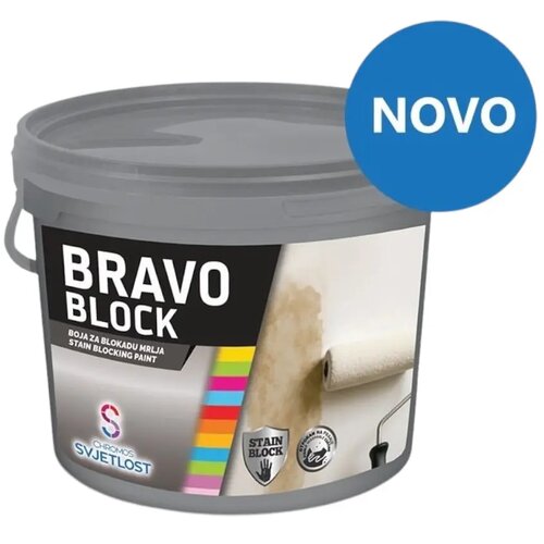 CHROMOS SVJETLOST Specijalna boja za zid Bravo block, 2 l Slike