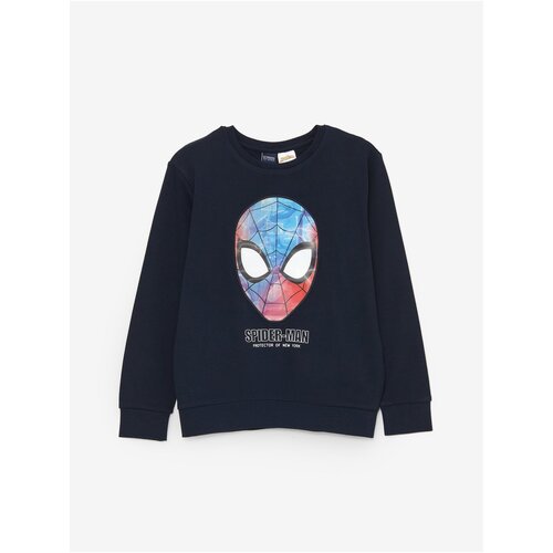 LC Waikiki Crew Neck Spiderman Hologram Printed Long Sleeve Boys&amp;#039; T-Shirt Slike