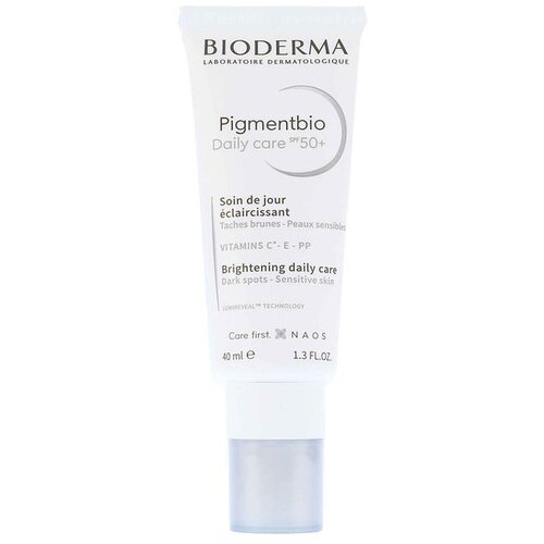 Bioderma Pigmentbio Daily Care SPF50+ dnevna krema za kožo proti pigmentnim madežem 40 ml za ženske Cene