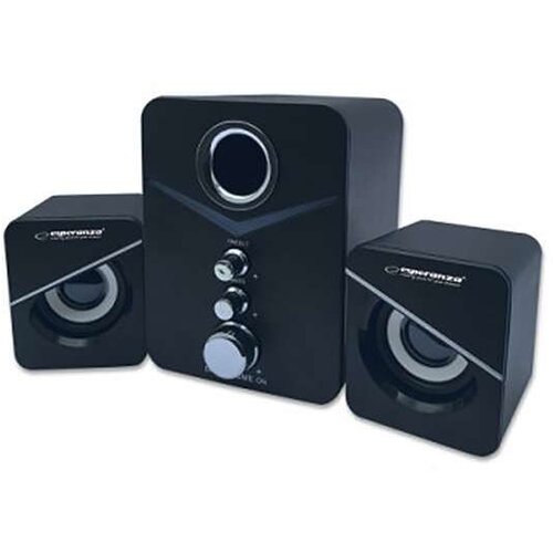 Esperanza EP153 USB 2.1 Speaker Set 6 W Black Slike