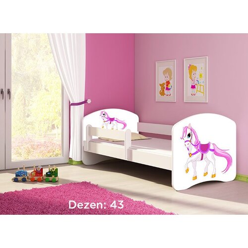 ACMA dečiji krevet ii 180x80 + dušek 6 cm WHITE43 Cene
