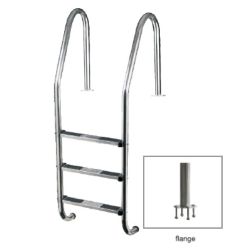  FF Merdevine Standard 3 stepenika AISI 304 gum step Flanša - EKO Cene