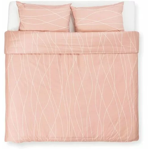 Odeja posteljnina 035099 Anikka Val 200x140+60x80cm puder roza