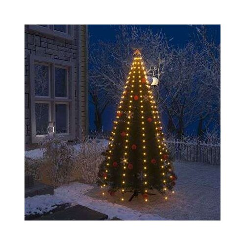 vidaXL mrežna rasvjeta za božićno drvce s 250 LED žarulja 250 cm Cene