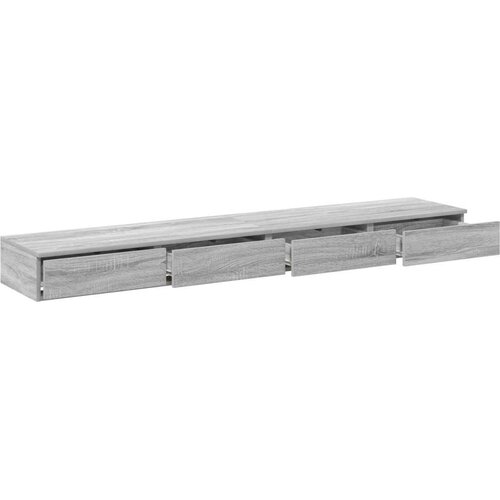  Siva Sonoma ladica za krevet 180x36 5x16 5 cm od konstruiranog drveta Slike