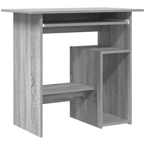 Maison Chic Pisalna miza - pisarniška miza - Računalniška miza siva sonoma 80x45x74 cm konstruiran les, (21785648) Cene