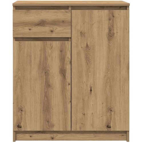vidaXL Komoda s predalom artisan hrast 71x35x84 cm inženirski les Cene