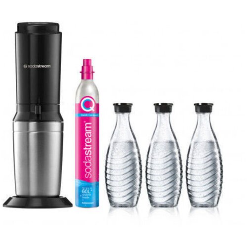 Sodastream Crystal 3 0 QC črn aparat za gaziranje + 0,6L steklenica (1016411410) Cene